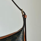 TRIOMPHE 31 BLACK PATTERN CALFSKIN