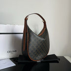 TRIOMPHE 31 BLACK PATTERN CALFSKIN