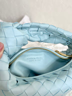 mini jodie 28 cloud blue lambskin