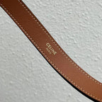 Celine Héloïse Bag Triomphe Brown Smooth Calfskin
