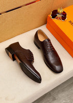 HM BALLY SCRIVANI HANDPAINTED PECAN CALFSKIN