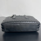 LARGE GETAWAY 39 WEEKENDER IN BLACK CALFSKIN
