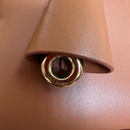 EXTRA BAG L27 IN GINGER ORANGE SMOOTH CALFSKIN WITH GOLD HARDWARE