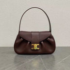 Celine Polly Bag 33cm Burgundy Calfskin GHW