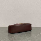 Celine Polly Bag 33cm Burgundy Calfskin GHW