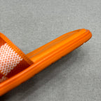 LV VENICE MULE SLIPPERS TIGER ORANGE DAMIER