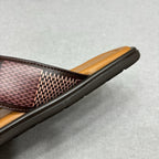 LV VENICE MULE SANDALS CARAMEL BROWN
