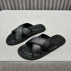 LV VENICE MULE SANDALS BLACK