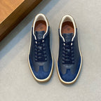 LP 360 TENNIS WALK SNEAKERS NAVY MESH CALFSKIN