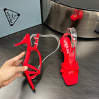 PRA HEELED SANDALS CANDY SATIN