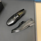 PRA LOAFER IN BLACK SMOOTH LEATHER