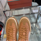 LP TENNIS WALK SNEAKERS TAWNY CALFSKIN