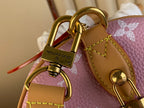 SPEEDY P9 BANDOULIÈRE 40 IN FLAMINGO PINK MONOGRAM CALFSKIN