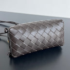 BV Concert Pouch 18.5cm Dark Chocolate Lambskin