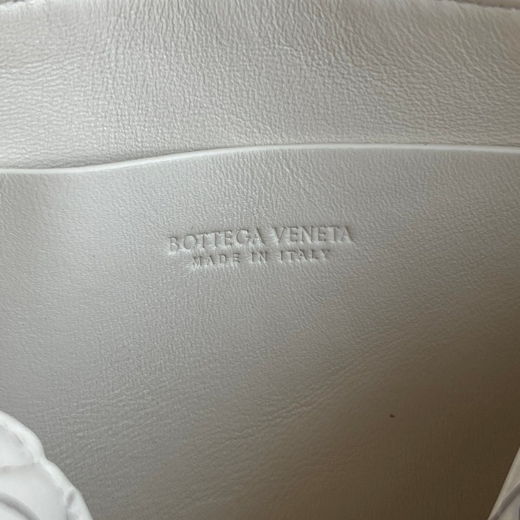 BV Concert Pouch 18.5cm White Lambskin