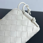 BV Concert Pouch 18.5cm White Lambskin