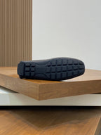 LV LOAFER IN BLACK WRINKLE CALFSKIN