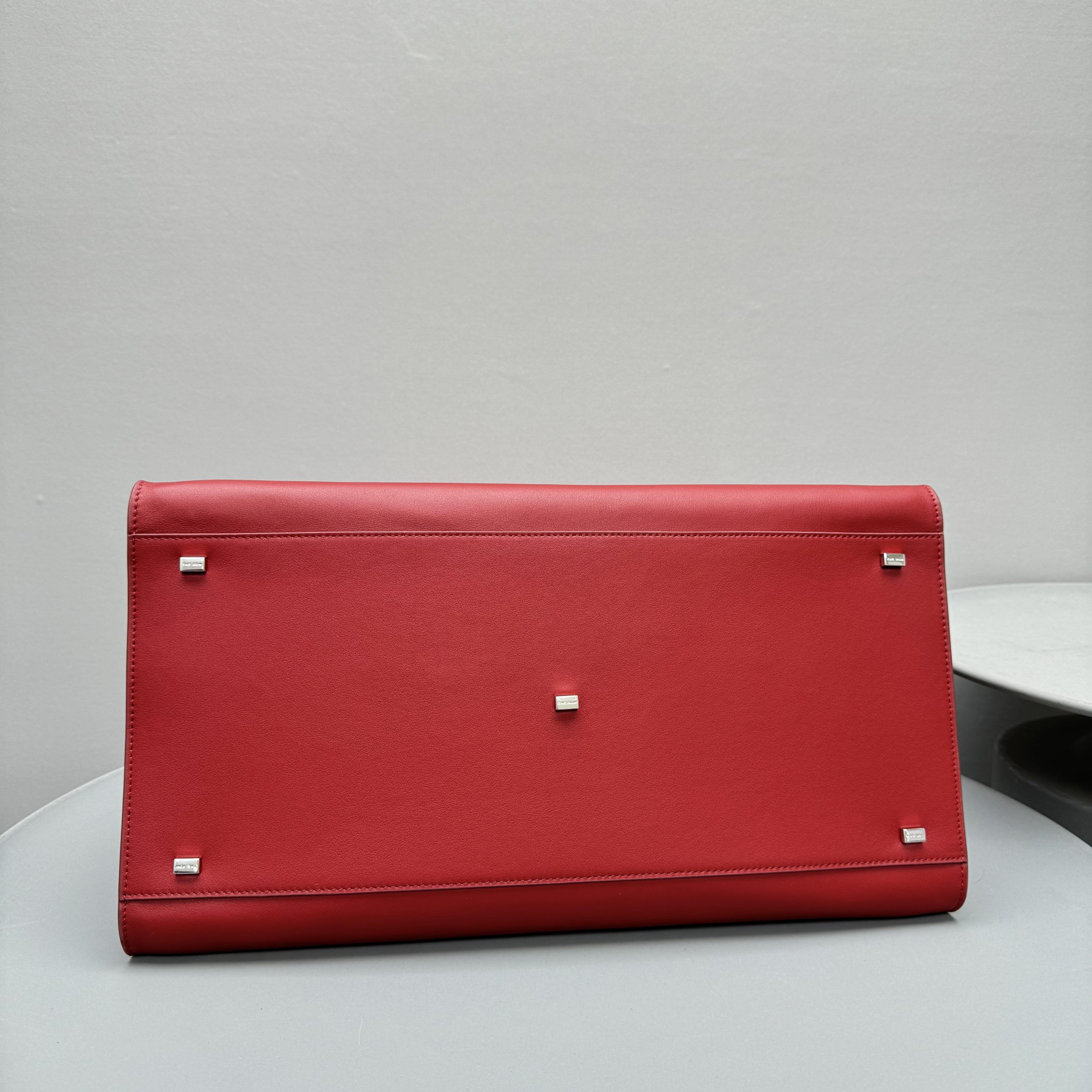 The Row Margaux 17 Red Leather