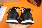 PRA SNEAKER IN BLACK BREATHABLE KNIT FABRIC