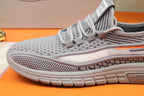 PRA SNEAKER IN GREY BREATHABLE FLYKNIT STRETCH FABRIC