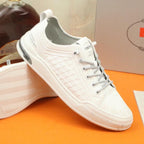 PRA SNEAKER IN WHITE CARO SUEDE CALFSKIN