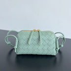 BV Concert Pouch 18.5cm Light Green Lambskin