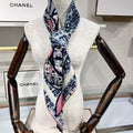 CC Square Scarf 110 CM In Colorful Cashmere Silk  413605