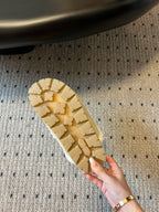 Pra Slippers Light Taupe Suede & Shearling 478566