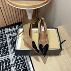 Alaia Pump Coeur 85mm In Moss Brown Suede  933080