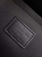 LV Pulse Messenger 26.6cm Black Monogram Eclipse Reverse Canvas