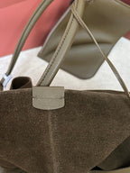 BALE HOBO EXTRA LARGE 40 BAG IN MOCHA BROWN CALFSKIN