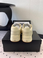 CC Sneaker 50mm In Ivory White Cowhide 147066