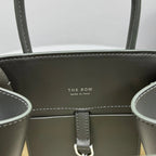 The Row Margaux 10 26cm Tote Bag In Smooth Calfskin