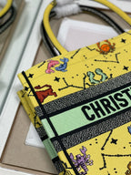CD Tanabata Yellow Book Tote 36cm Bag Canvas 336543