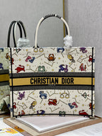 CD Colorful Twelve Constellations Book Tote 42cm Bag Canvas 336606