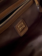 Beau Naplak 34cm Brown Patent Leather