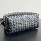 BV Loop Weekender 38cm Black Calfskin