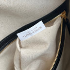 BV Loop Weekender 38cm Black Calfskin