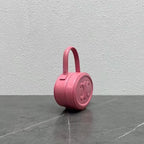 Celine Oval Minaudière Cuir Triomphe Pink Calfskin