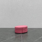 Celine Oval Minaudière Cuir Triomphe Pink Calfskin