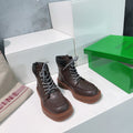 BV 25s Haddock Lace-Up Ankle Boot 45mm Brown Cowhide Rubber 180293