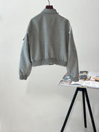Fendi 25 Jacket Grey Cotton 0031