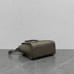 Celine Luggage Nano Bag 20cm Taupe Cowhide