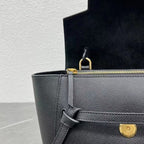 Celine Nano Belt Bag Black Grain Leather