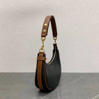 Celine Medium Strap Ava Bag Black Brown Calfskin 281811