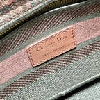 CD New Foundation Tiger 24 Lady Dior Bag Canvas 336733