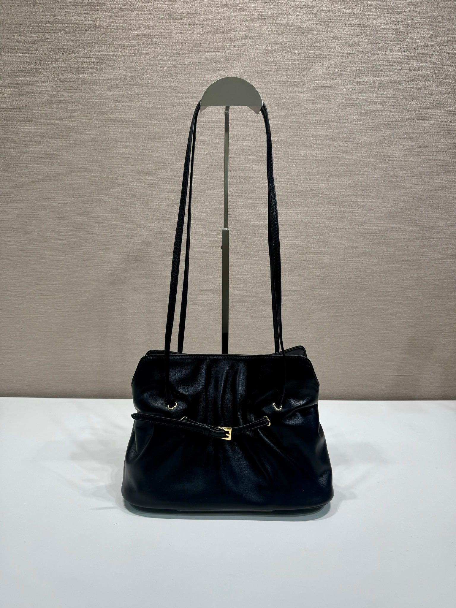 Prada Small Dada 25cm Black Nappa Leather