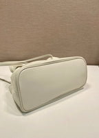 Prada Small Dada 25cm Ivory Nappa Leather