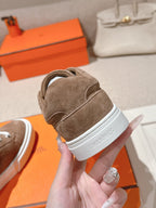 HM Day Sneakers Coffee Brown Suede 577516