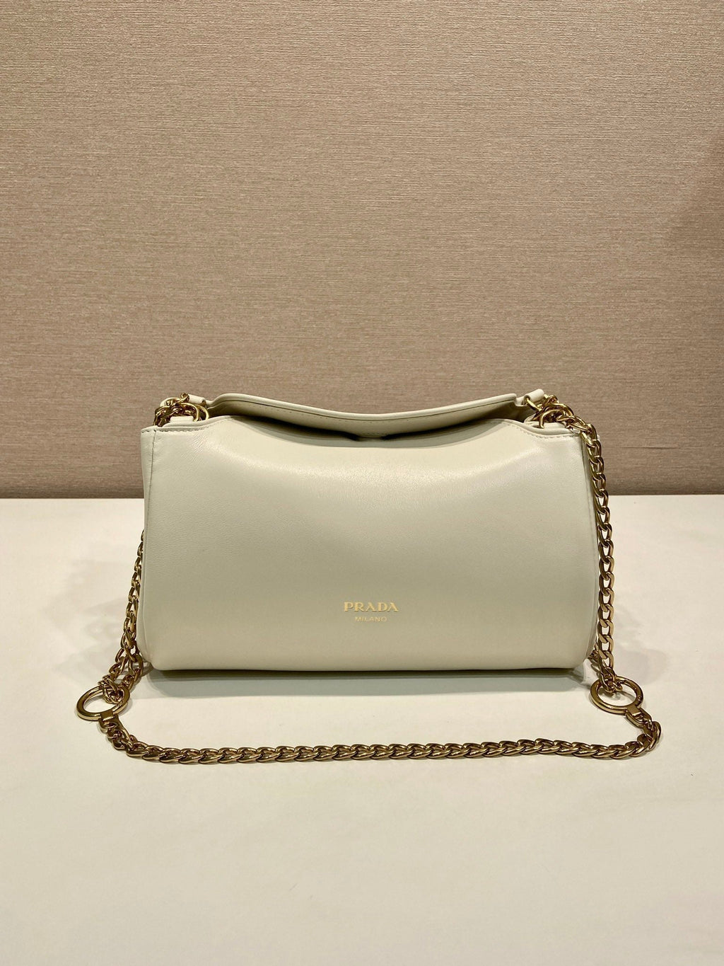 PRA Tumulte bag 24 white leather 280839